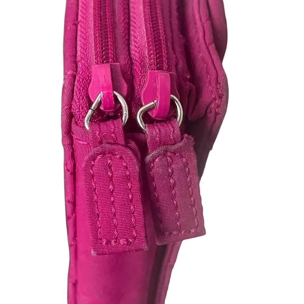 Vera Bradley Magenta Pink Quilted Wallet - Picture 12 of 15